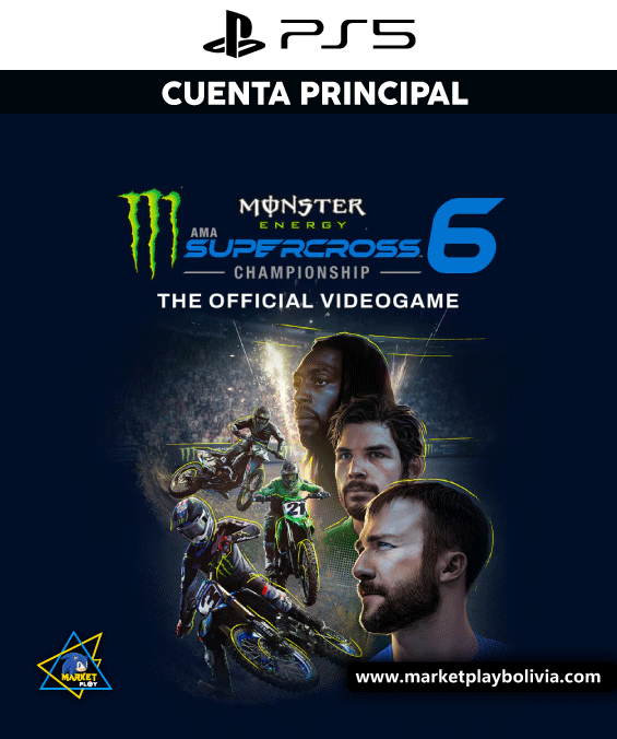 Monster Energy Supercross Videogame 6 PS5