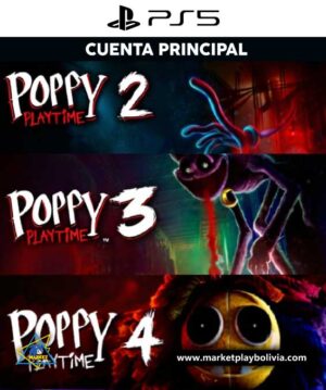 poppy-coleccion-bolivia Poppy Play Time 2+3+4 Ps5