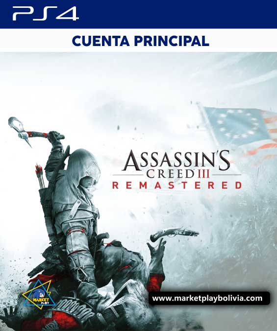Assassin's-Creed-III-Remastered---Juego-Digital-Ps4-Bolivia Assassin Creed III Remastered